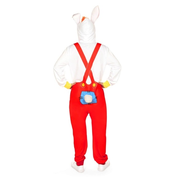 Tipsy Elves Red and White Bunny Costume - Picture 3 of 11